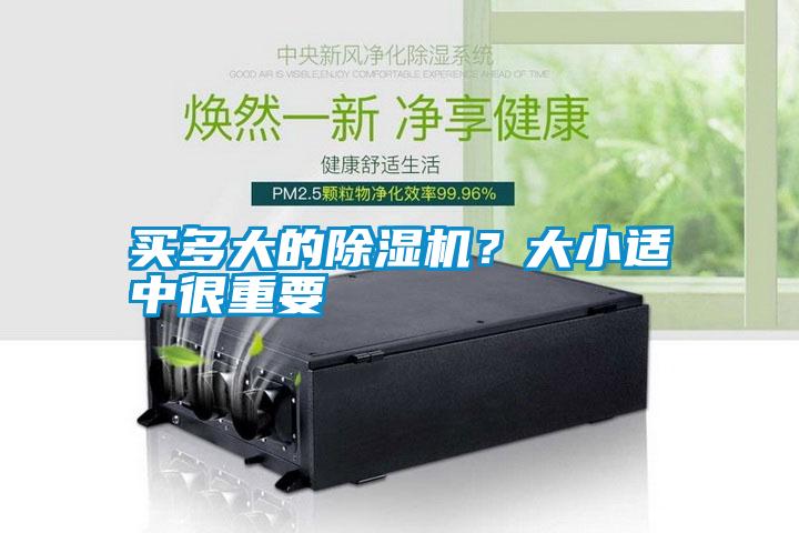 買(mǎi)多大的除濕機？大小適中很重要