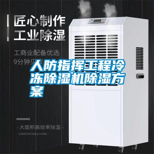 人防指揮工程冷凍除濕機除濕方案
