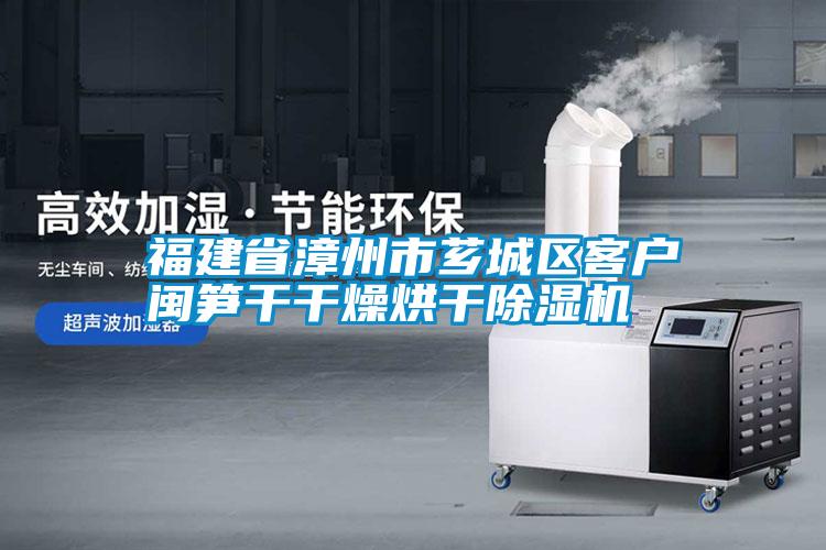福建省漳州市薌城區客戶(hù)閩筍干干燥烘干除濕機