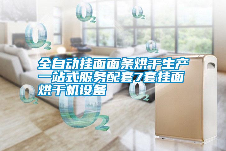 全自動(dòng)掛面面條烘干生產(chǎn)一站式服務(wù)配套7套掛面烘干機設備