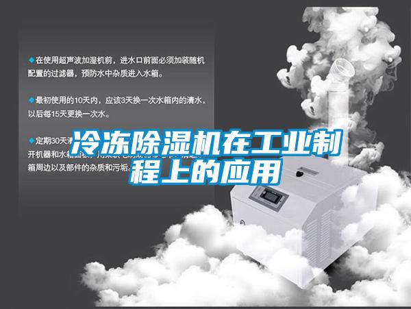 冷凍除濕機在工業(yè)制程上的應用