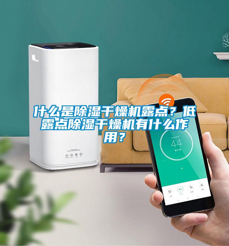 什么是除濕干燥機露點(diǎn)？低露點(diǎn)除濕干燥機有什么作用？