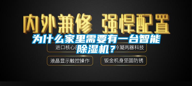 為什么家里需要有一臺智能除濕機？