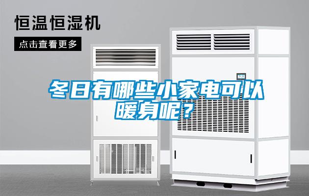 冬日有哪些小家電可以暖身呢？
