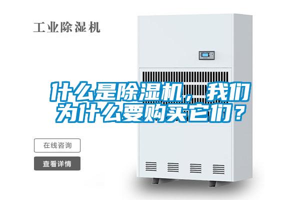 什么是除濕機，我們?yōu)槭裁匆徺I(mǎi)它們？