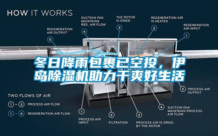 冬日降雨包裹已空投，伊島除濕機助力干爽好生活