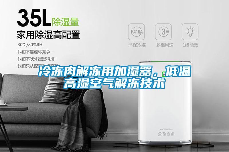 冷凍肉解凍用加濕器，低溫高濕空氣解凍技術(shù)