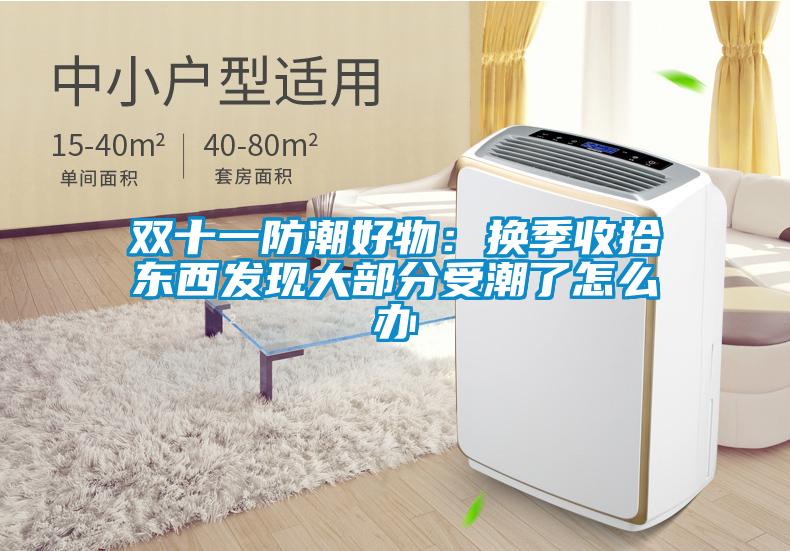 雙十一防潮好物：換季收拾東西發(fā)現大部分受潮了怎么辦