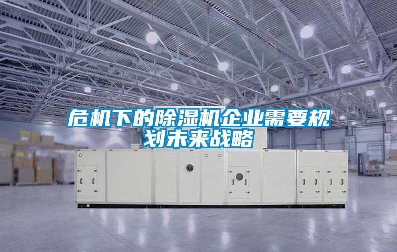 危機下的除濕機企業(yè)需要規劃未來(lái)戰略
