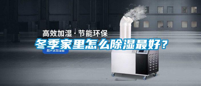 冬季家里怎么除濕最好？