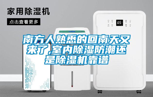南方人熟悉的回南天又來(lái)了,室內除濕防潮還是除濕機靠譜