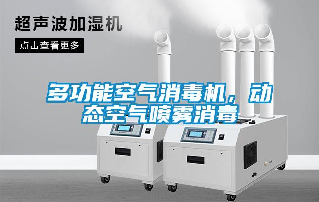 多功能空氣消毒機，動(dòng)態(tài)空氣噴霧消毒
