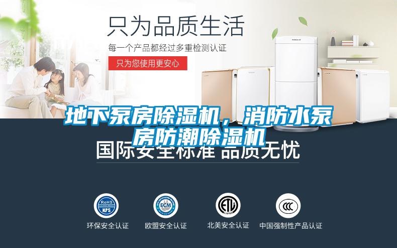 地下泵房除濕機，消防水泵房防潮除濕機