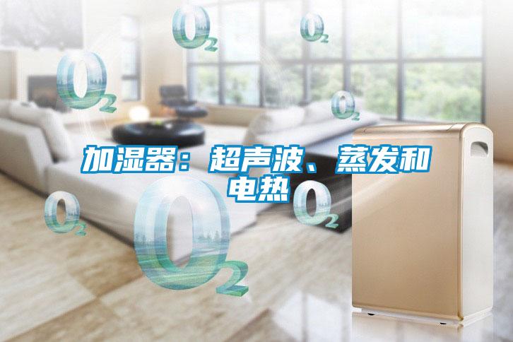 加濕器：超聲波、蒸發(fā)和電熱