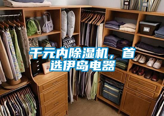 千元內除濕機，首選伊島電器