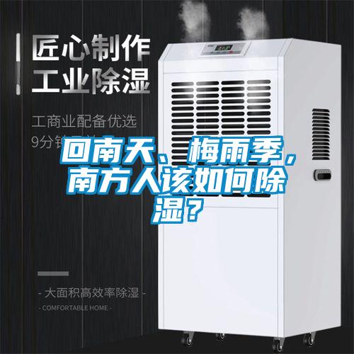 回南天、梅雨季，南方人該如何除濕？