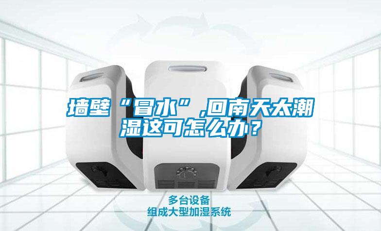 墻壁“冒水”,回南天太潮濕這可怎么辦？