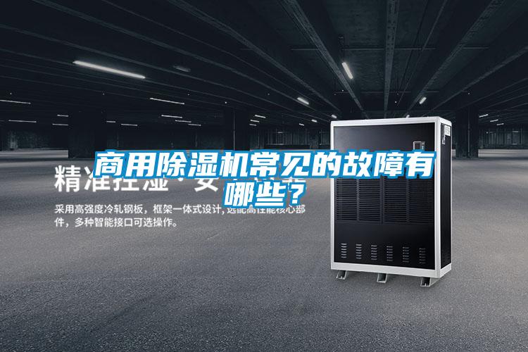 商用除濕機常見(jiàn)的故障有哪些？