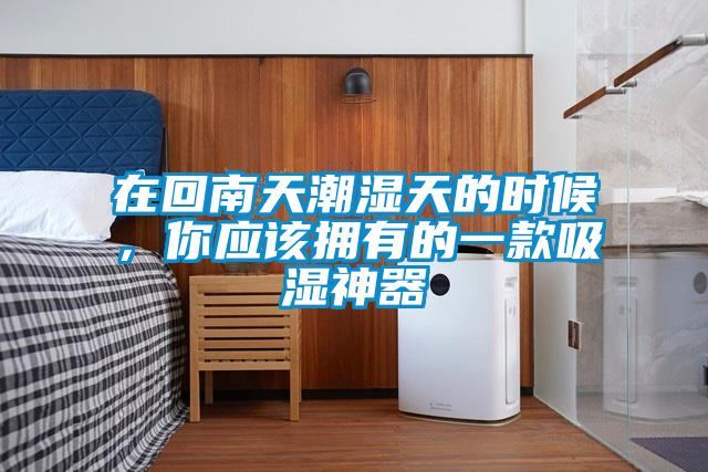 在回南天潮濕天的時(shí)候，你應該擁有的一款吸濕神器