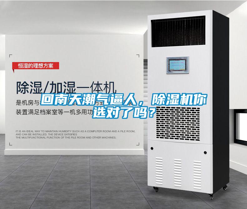 回南天潮氣逼人，除濕機你選對了嗎？
