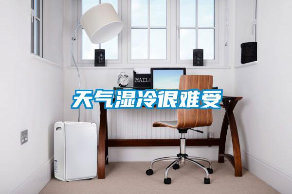 天氣濕冷很難受