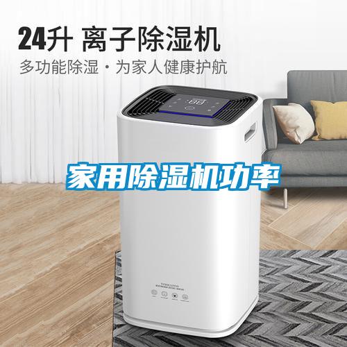 家用除濕機功率