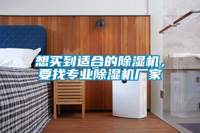 想買(mǎi)到適合的除濕機，要找專(zhuān)業(yè)除濕機廠(chǎng)家
