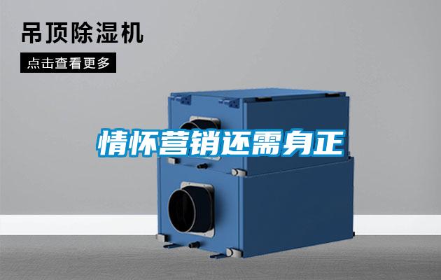 情懷營(yíng)銷(xiāo)還需身正