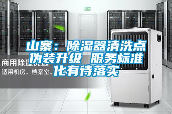 山寨：除濕器清洗點(diǎn)偽裝升級 服務(wù)標準化有待落實(shí)