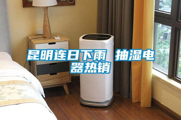 昆明連日下雨 抽濕電器熱銷(xiāo)