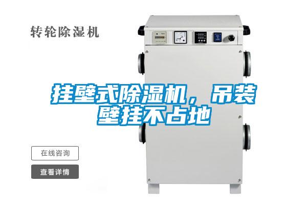 掛壁式除濕機，吊裝壁掛不占地