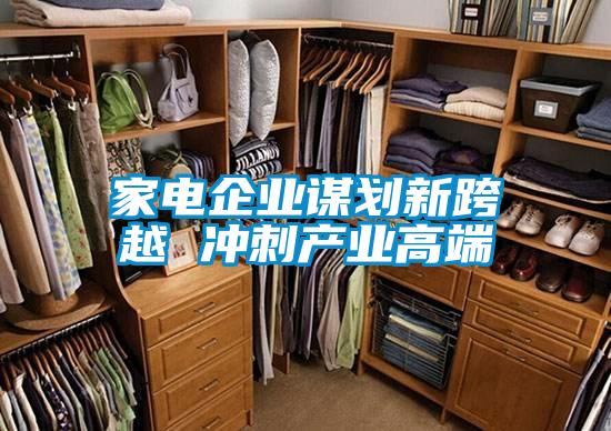 家電企業(yè)謀劃新跨越 沖刺產(chǎn)業(yè)高端