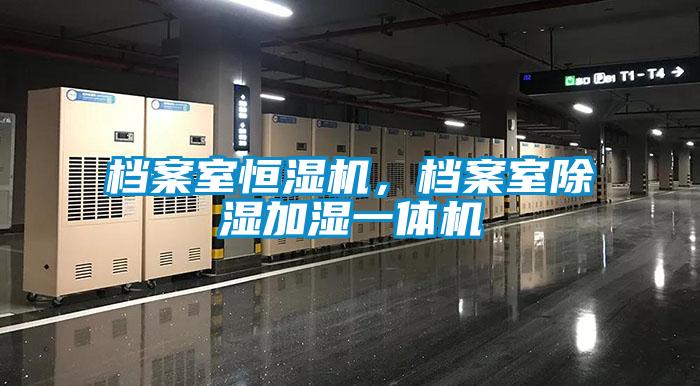 檔案室恒濕機，檔案室除濕加濕一體機
