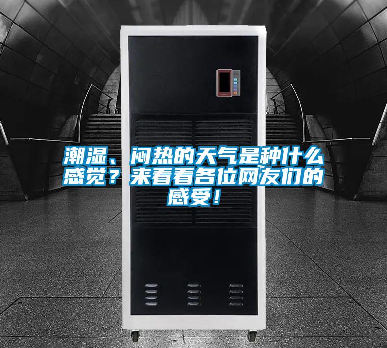 潮濕、悶熱的天氣是種什么感覺(jué)？來(lái)看看各位網(wǎng)友們的感受！
