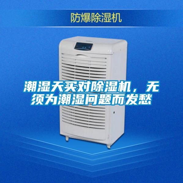潮濕天買(mǎi)對除濕機，無(wú)須為潮濕問(wèn)題而發(fā)愁