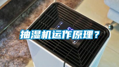 抽濕機運作原理？