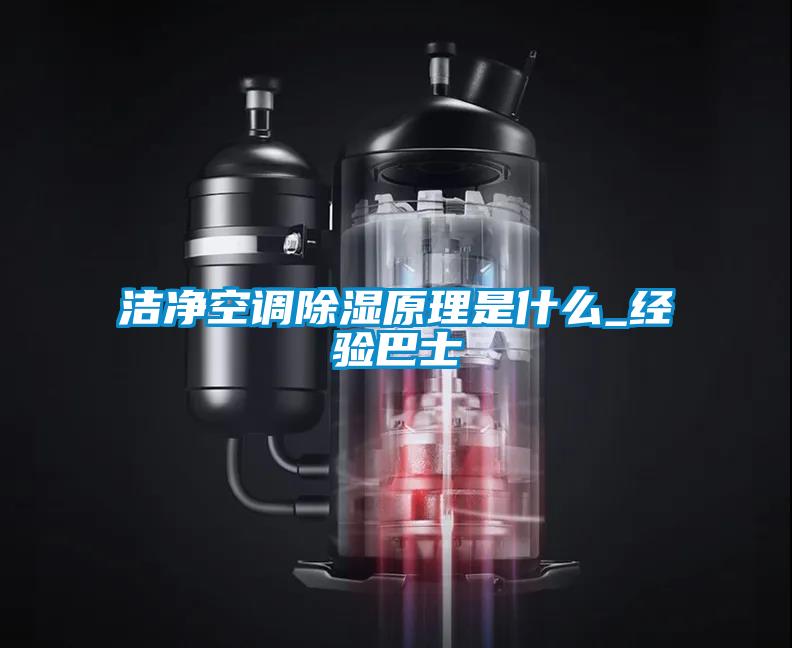 潔凈空調除濕原理是什么_經(jīng)驗巴士