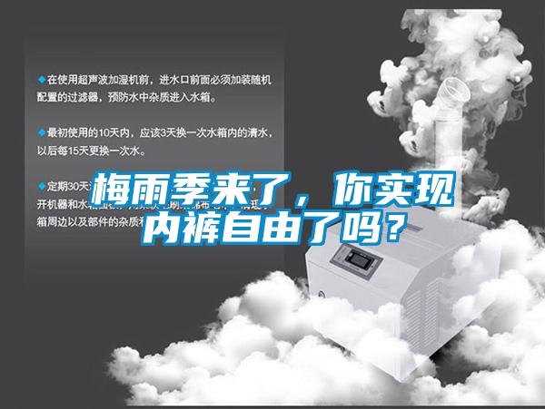 梅雨季來(lái)了，你實(shí)現內褲自由了嗎？