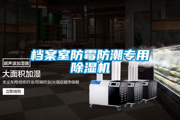 檔案室防霉防潮專(zhuān)用除濕機