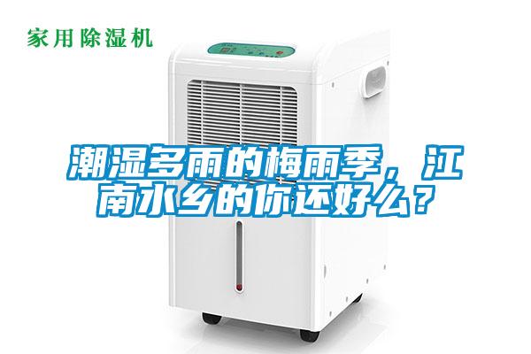 潮濕多雨的梅雨季，江南水鄉的你還好么？