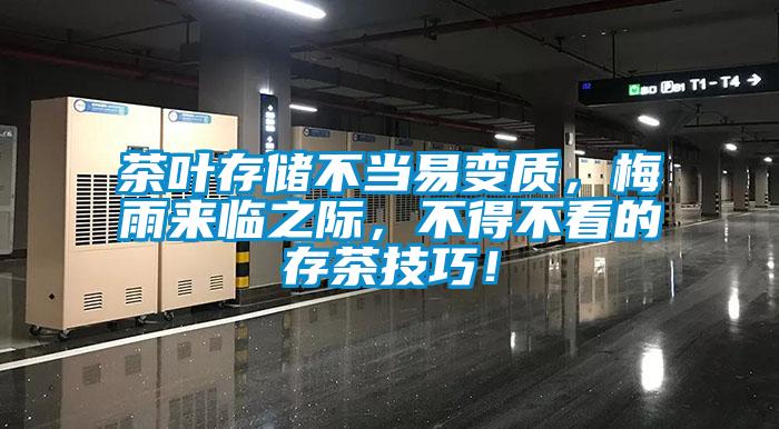 茶葉存儲不當易變質(zhì),梅雨來(lái)臨之際,不得不看的存茶技巧!