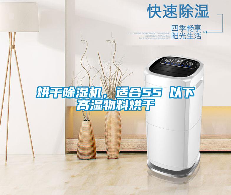 烘干除濕機，適合55℃以下高濕物料烘干