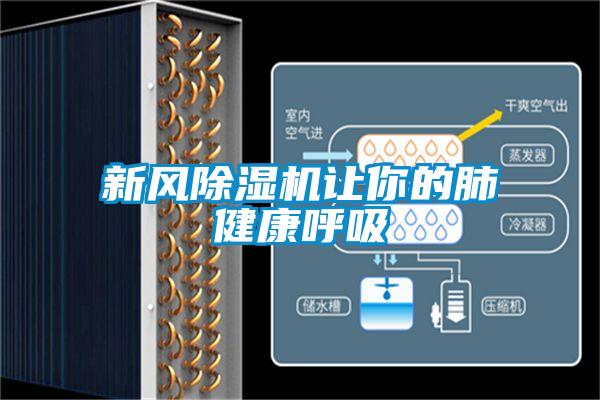 新風(fēng)除濕機讓你的肺健康呼吸