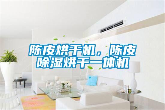 陳皮烘干機，陳皮除濕烘干一體機