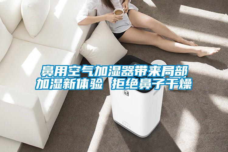 鼻用空氣加濕器帶來(lái)局部加濕新體驗 拒絕鼻子干燥