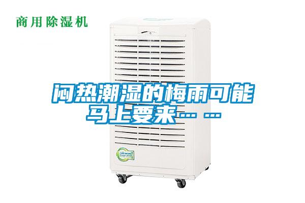 悶熱潮濕的梅雨可能馬上要來(lái)……