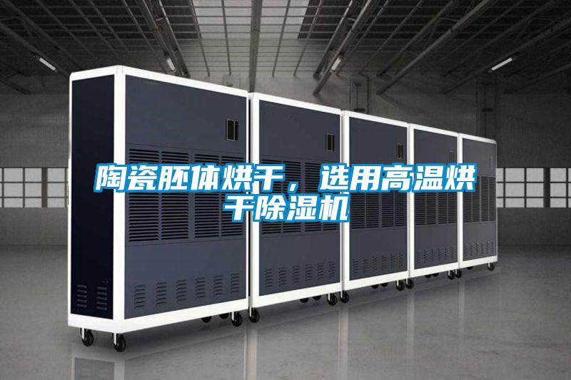 陶瓷胚體烘干，選用高溫烘干除濕機