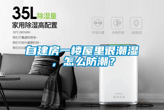 自建房一樓屋里很潮濕，怎么防潮？