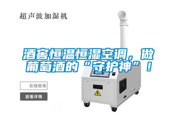 酒窖恒溫恒濕空調，做葡萄酒的“守護神”！