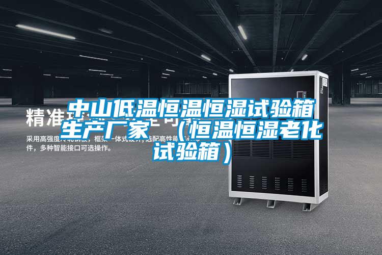 中山低溫恒溫恒濕試驗箱生產(chǎn)廠(chǎng)家 （恒溫恒濕老化試驗箱）